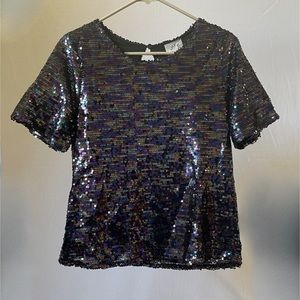 Molly Bracken Sequin Top *Flaws